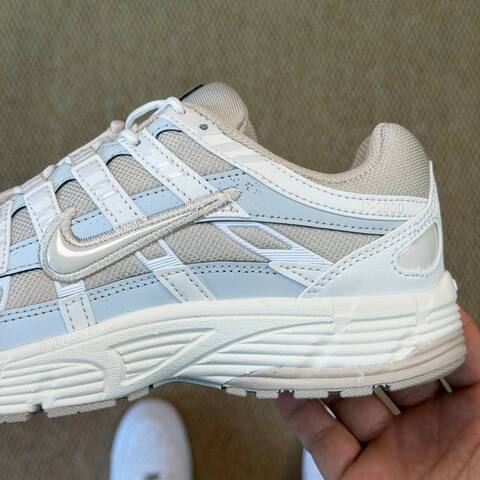 Nike P-6000 White Light Grey Running (BS-87056)