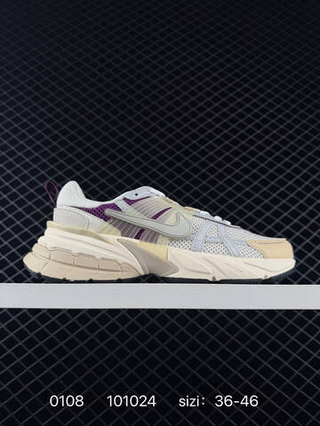 Nike V2K Run White Silver Cream Black EU 36-46 Running - Unisex (BS-73258)