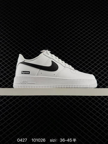 Nike Air Force 1 07 White Black 36-45 Casual - Unisex (BS-71825)