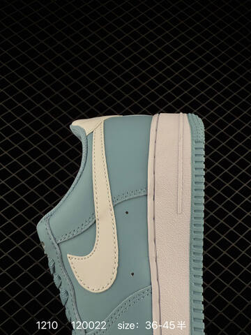 Nike Air Force 1 07 Low Light Blue White 36-45 Lifestyle - Unisex (BS-73778)