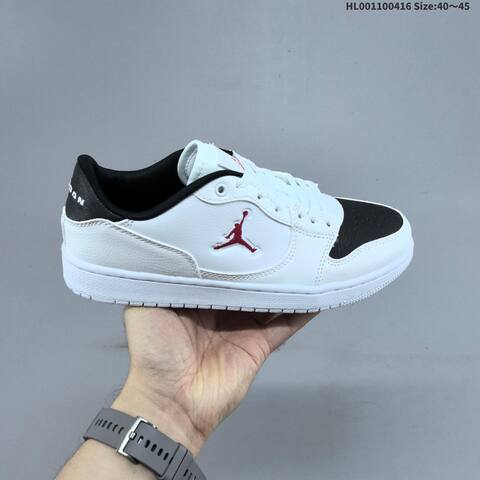Jordan Court Connect White Black Red EU 40-45 Casual - Men's (BS-66167)