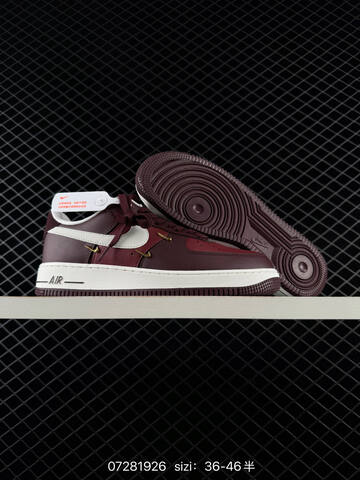 Nike Air Force 1 White Black Light Gray EU 36-46 Casual - Unisex (BS-70059)