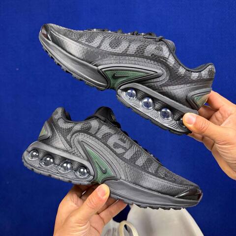 Nike Air Max Dn Black Gray Green Running (BS-86952)