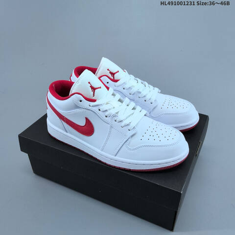 Jordan Air Jordan 1 Low White Navy EU 36-46 Basketball - Unisex BS-67162