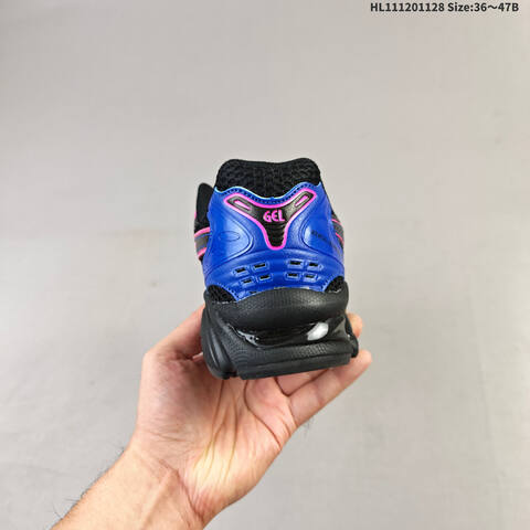 ASICS Gel-Kayano 14 Black Hot Pink Blue EU 36-47 Running Shoe Running Sneakers - Unisex (BS-69212)