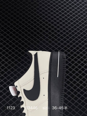 Nike Air Force 1 Low Sail Black EU 36-45 5 Lifestyle - Unisex (BS-74044)