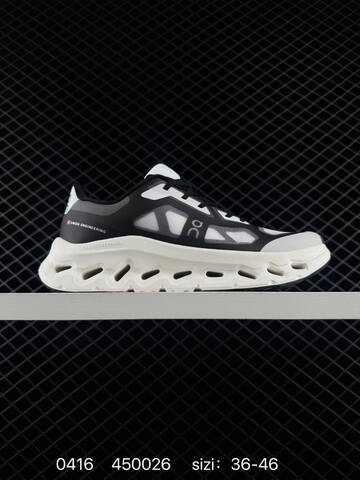 On Cloudtilt Black White Grey EU 36-46 Running Shoe Running Sneakers - Unisex (BS-85352)