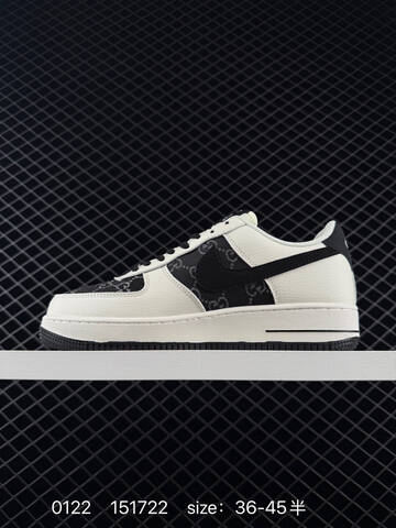 Nike Air Force 1 07 Black White EU 36-45 Casual - Unisex (BS-73024)