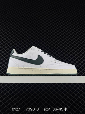 Nike Court Borough White Black EU 36-45 Casual - Unisex (BS-72929)