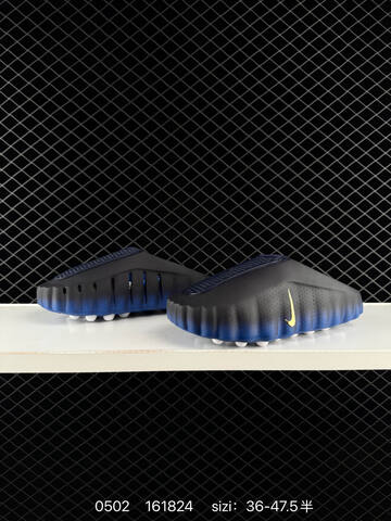 Other Nike Mind 001 Swoosh Logo Black Blue With Gold (BS-71728)