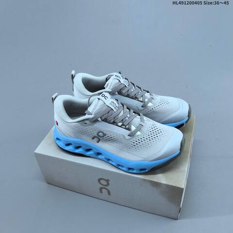 On Cloudsurfer Trail 2 Black White Gray Neon Yellow EU 36-45 Trail Shoe Trail Running Sneakers - Unisex (BS-69637)