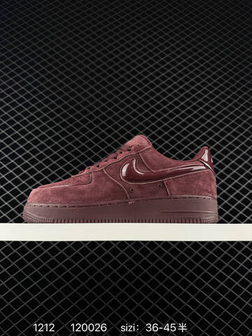 Nike Air Force 1 07 Burgundy EU 36-45 5 Lifestyle - Unisex (BS-73757)