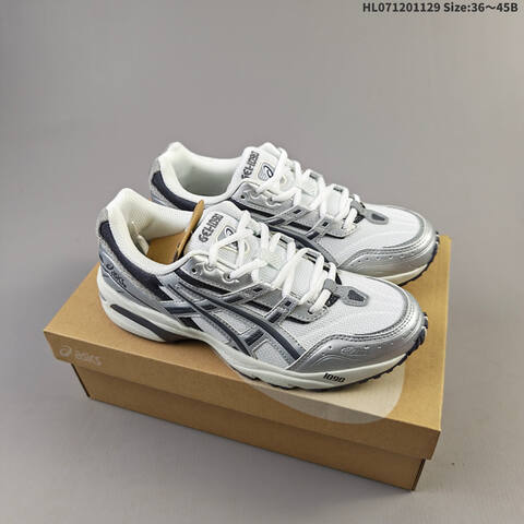 ASICS GEL-1090 Cream White Red Blue Brown EU 36-45 Running Shoe Running Sneakers - Unisex (BS-69211)