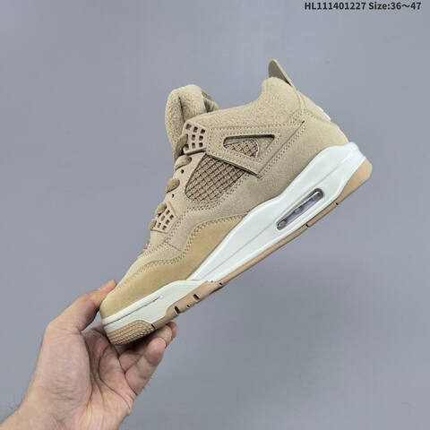 Jordan Air Jordan 4 Retro Blue Denim Light Blue White Gum 36 47 Lifestyle - Unisex (BS-67231)