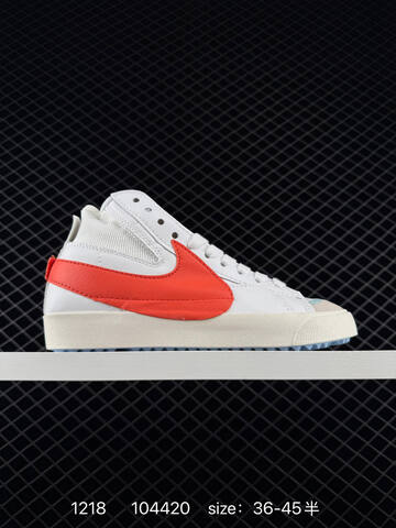 Nike WMNS Blazer Low LX DD3111-107 White Blue Orange Light Blue Black-red EU 36-45 5 Lifestyle - Unisex (BS-73611)