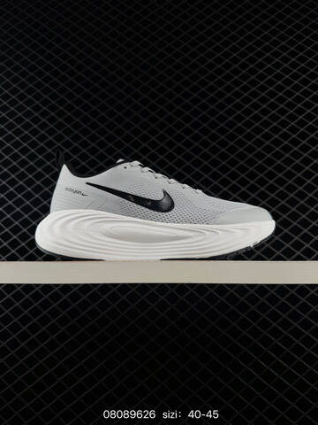 Nike EasyOn White Black Red Gray 40-45 Running - Men's (BS-69886)
