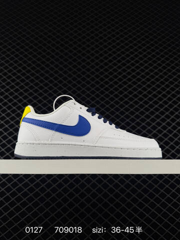 Nike Court Borough White Black EU 36-45 Casual - Unisex (BS-72929)