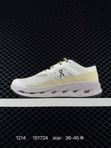 On Cloudvista 2 White Pale Yellow Olive Black EU 36-45 Trail Shoe Trail Running Sneakers - Unisex (BS-85436)