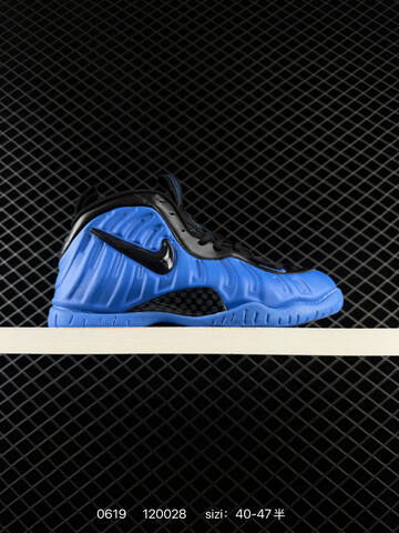 Nike Air Foamposite One PRM Blue Mirror Blue Black EU 40-47 Basketball Shoe Men s BS-70672