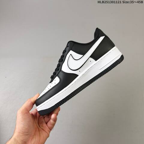 Nike Air Force 1 07 Black White EU 35-45 Sneaker - Unisex BS-63303