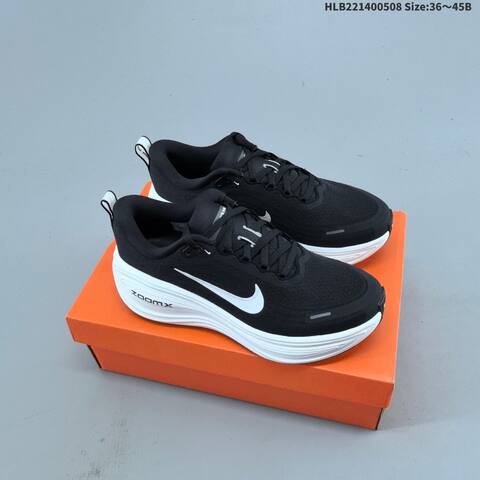 Nike Vomero Plus ReactX Air Zoom White Black EU 36-45 Running Shoe - Unisex BS-68107