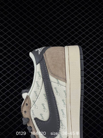 Jordan Air Jordan 1 Low OG SP Sail Brown Dark Grey Off White EU 36-45 Sneaker - Unisex BS-79745