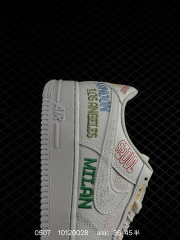 NIKE AIR FORCE 1 07 LV8 IO9739 Size 36 Lifestyle - Women's (BS-71637)