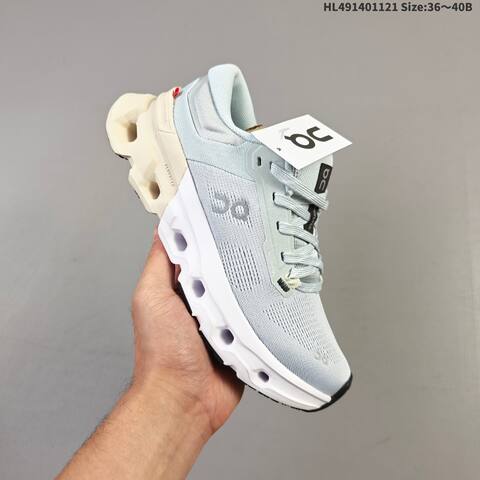 On Cloudflyer 5 Pale Blue White Cream Black EU 36-40 Running Shoe Running Sneakers - Unisex (BS-69792)