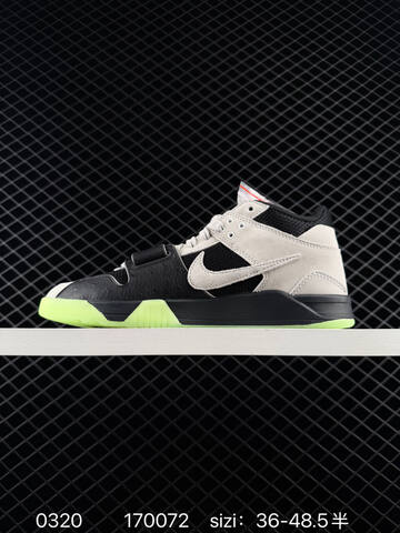 Jordan Air Jordan Cut The Check Black Light Grey Neon Green EU 36-48 5 Basketball Shoe - Unisex BS-79641