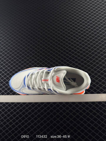 New Balance 2000 White Blue Orange Grey EU 36-45 Running Shoe - Unisex (BS-82846)