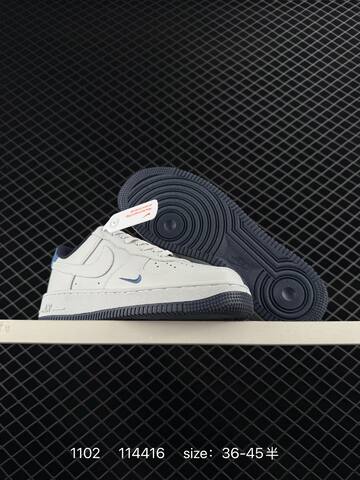 Nike Air Force 1 Low White Navy EU 36-45 Lifestyle - Unisex (BS-74411)