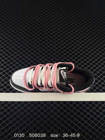 Nike Dunk SB Black White Pink EU 36-45 Skate - Unisex (BS-72884)