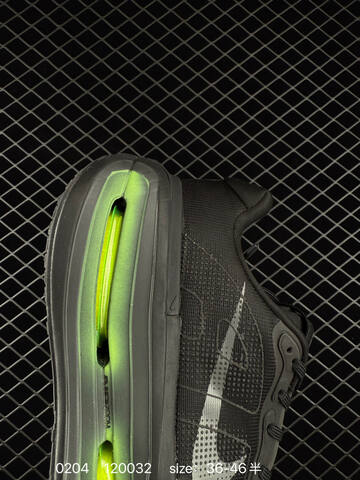 Nike Vomero Premium Black Grey With Neon Green Accents EU 36-46 Running - Unisex (BS-72827)