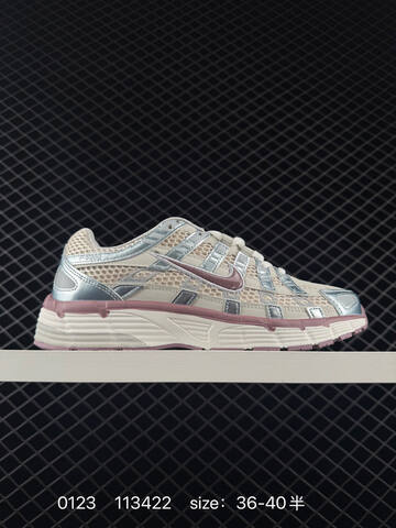 Nike P-6000 Silver Black White EU 36-45 Running - Unisex (BS-73001)