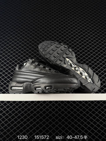 Nike Air Max 95 Lux Black Blue Red With Black Sole EU 40-47 5 Lifestyle - Men's (BS-73378)