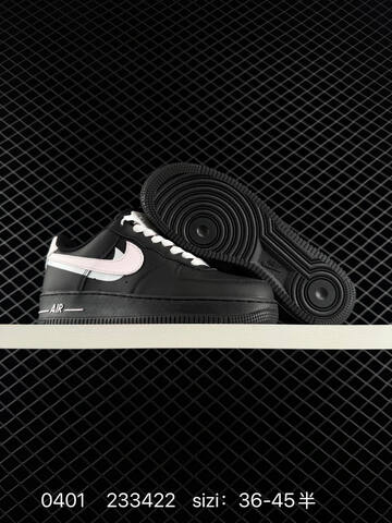 Nike Air Force 1 Low Black Light Pink White EU 36-45 Lifestyle - Unisex (BS-72346)