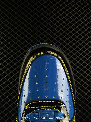 Nike Air Force 1 07 Low Black Blue Yellow EU 36-45 Lifestyle - Unisex (BS-72453)