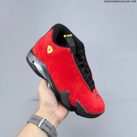 Jordan Air Jordan 14 Retro Bred White Black Red EU 36-47 Basketball - Unisex (BS-66164)