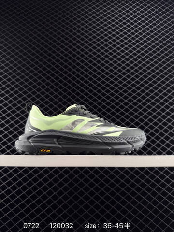 HOKA ONE ONE Mafate Speed 4 Neon Green Dark Grey White EU 36-45 Trail Shoe Trail Running Sneakers Unisex BS-86542