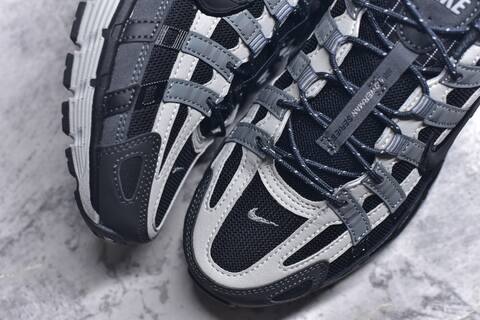 Nike P-6000 Black Grey White Running Shoe BS-59677