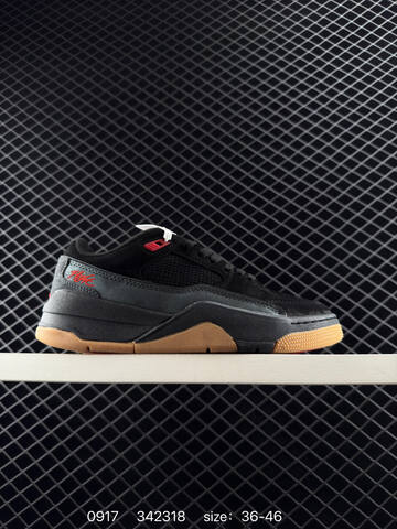 Jordan Air Jordan 4 Retro Flight Court Beige Black Grey Red EU 36-46 Basketball Shoe - Unisex (BS-80697)
