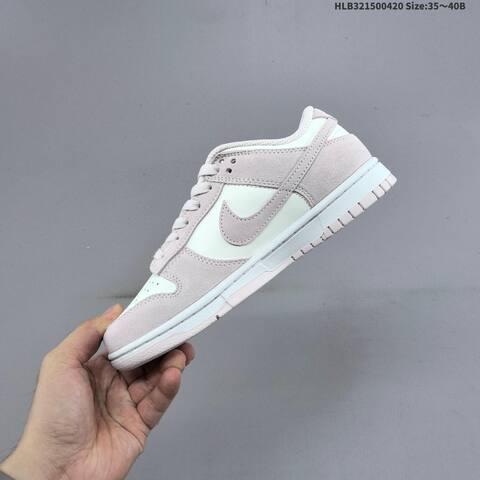 Nike Dunk Low Light Pink White 35-40 Casual - Unisex (BS-66114)