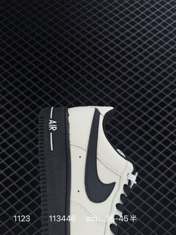 Nike Air Force 1 Low Sail Black EU 36-45 5 Lifestyle - Unisex (BS-74044)