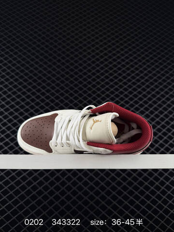 Jordan Air Jordan 1 Low Sail Brown Red Gold EU 36-45 Sneaker - Unisex BS-79731