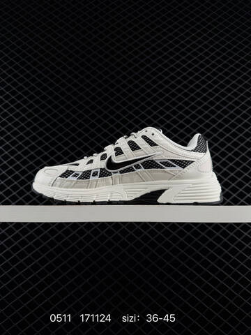 Nike P-6000 Off White Black EU 36-45 Lifestyle - Unisex (BS-71529)