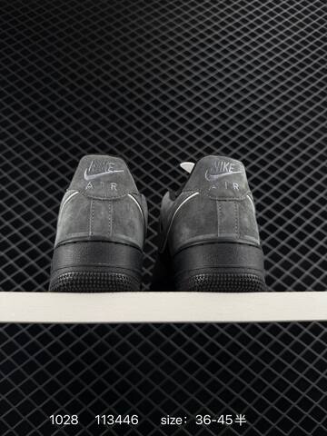 Nike Air Force 1 07 Gray Black EU 36-45 Casual - Unisex BS-74518