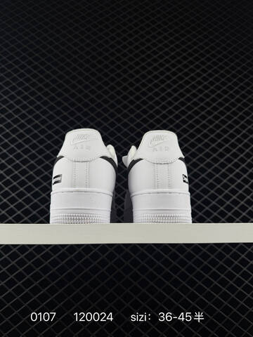 Nike Air Force 1 07 White Black EU 36-45 5 Lifestyle - Unisex (BS-73265)