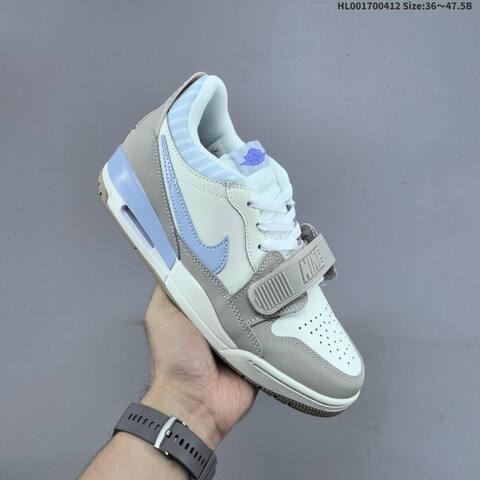 Jordan Legacy 312 Low White Grey Light Blue EU 36-47 5 Casual - Unisex BS-66228