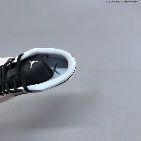 Jordan Air Jordan 1 Low IB7109-004 Grey White Black Pink EU 36-41 Basketball - Unisex (BS-66149)