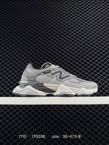New Balance 9060 Black Dark Grey Light Grey EU 36-47 5 Sneaker - Unisex (BS-82604)